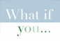 Are You Earning Serendipity